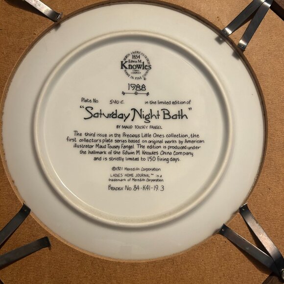 Precious Little Ones Collectible Plates and display - Picture 9 of 9